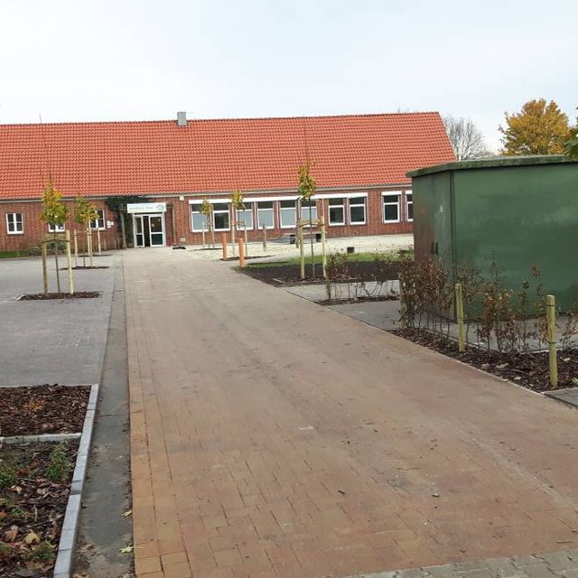 Haus und Hauseingang